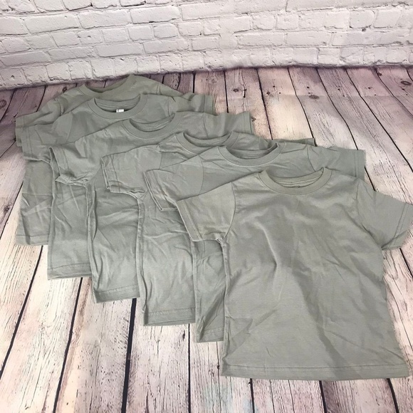 Rabbit Skins Other - Rabbit Skins Kids Tee Short Sleeve Tshirt-Set of 6